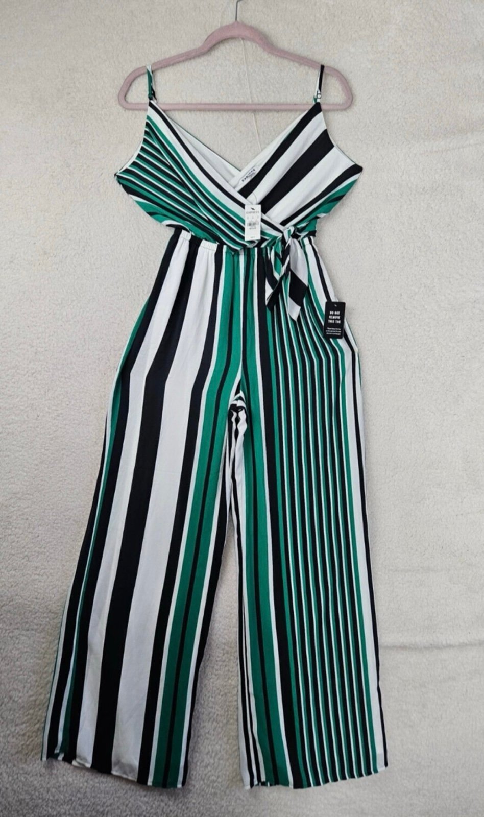 NWT Express Women's Green Multicolor Romper Sz.XS