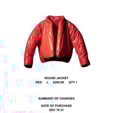 Yeezy jacket size L