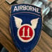 US Army 11th Airborne patch