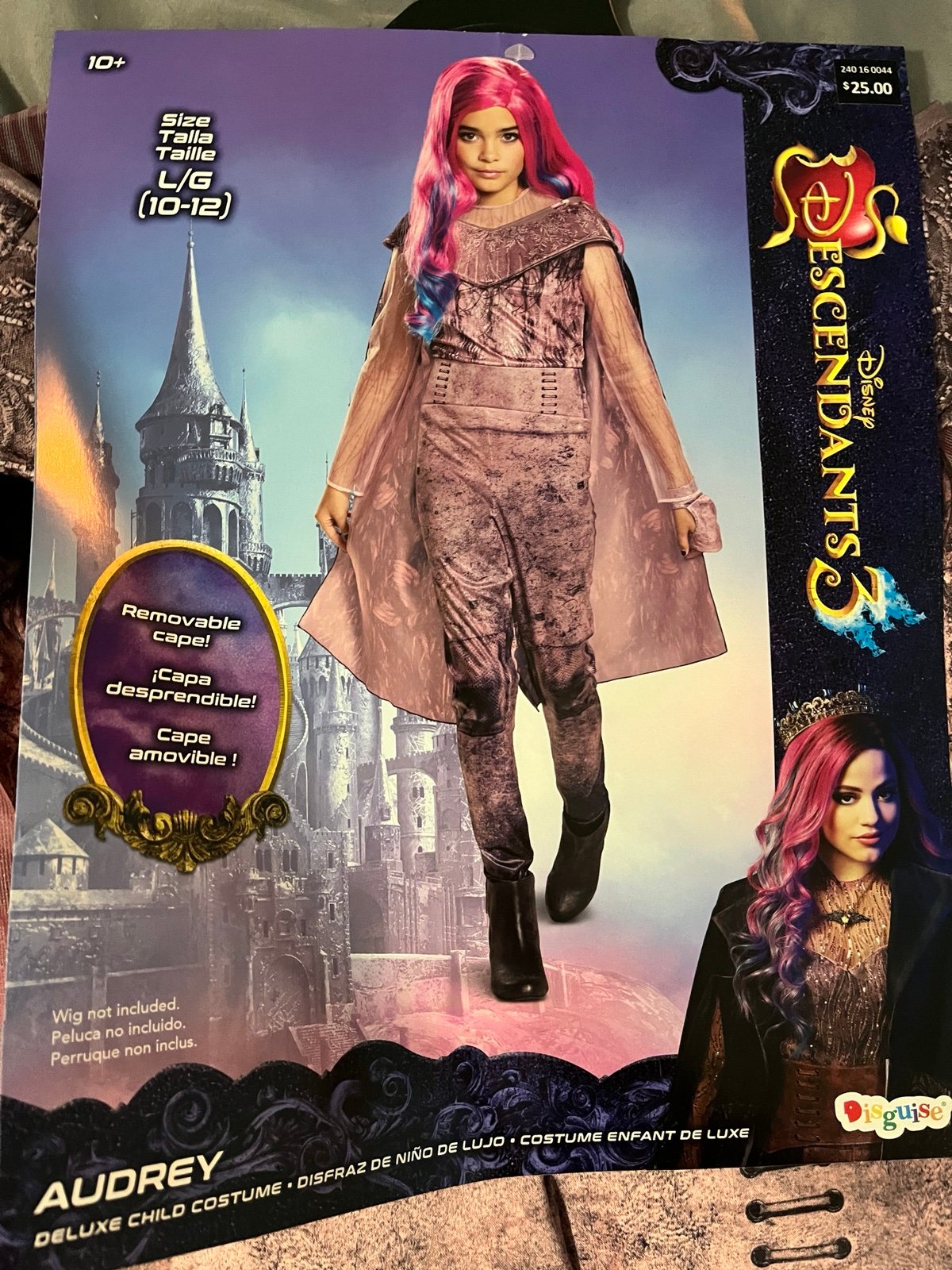 NWT - Disney Descendants 3 Audrey costume kids size L (10/12)