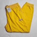 2667 NWT Savage X Fenty Xssential Terry Scope Logo Classic Sweatpant Yellow LG