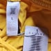 2667 NWT Savage X Fenty Xssential Terry Scope Logo Classic Sweatpant Yellow LG