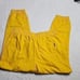 2667 NWT Savage X Fenty Xssential Terry Scope Logo Classic Sweatpant Yellow LG