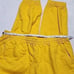 2667 NWT Savage X Fenty Xssential Terry Scope Logo Classic Sweatpant Yellow LG