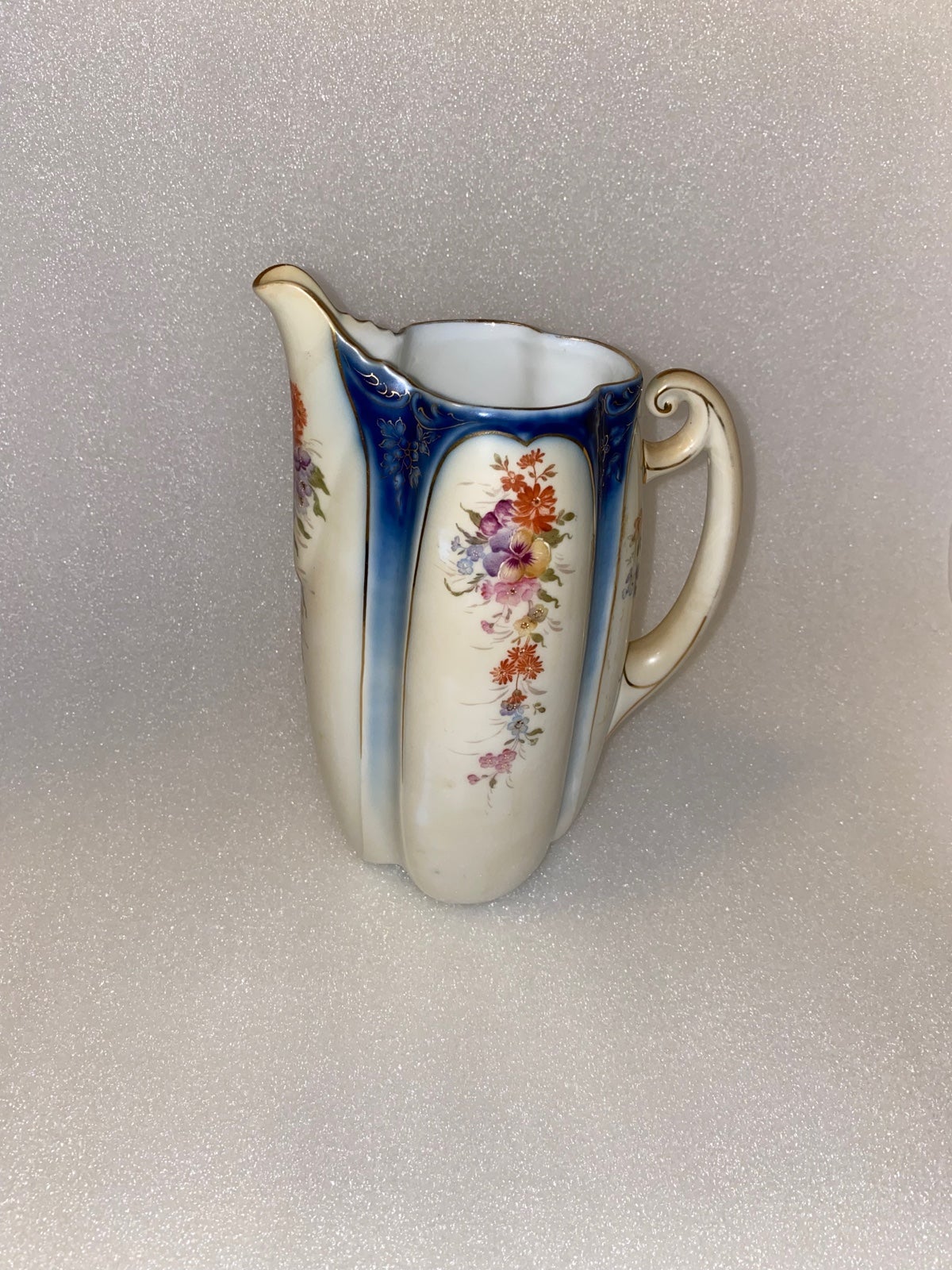 ROSENTHAL LOUIS PHILIPP ART NOUVEAU Antique Porcelain tea pot pitcher