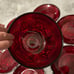 Set of Vintage Cristal D’Arques-Durand Antique Ruby Plates and Bowls - 10 Pieces