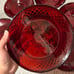 Set of Vintage Cristal D’Arques-Durand Antique Ruby Plates and Bowls - 10 Pieces