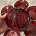 Set of Vintage Cristal D’Arques-Durand Antique Ruby Plates and Bowls - 10 Pieces
