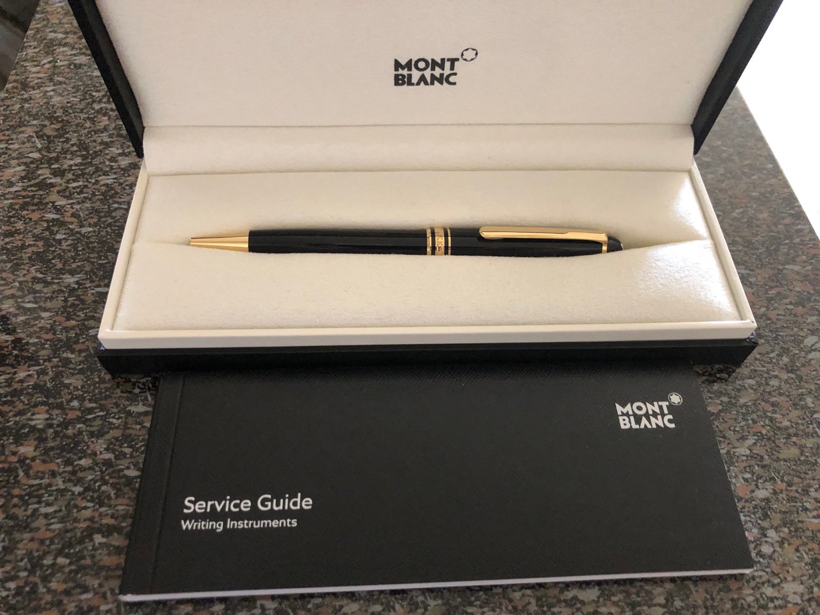 Montblanc Meisterstuck Black Ballpoint Pen 164