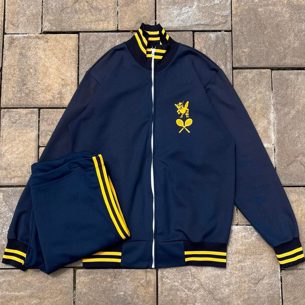 Vintage 80s Champion Rochester University Sports Track Outfit