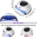 UV LED Lamp for Gel Polish 220W Fast Nail Polish