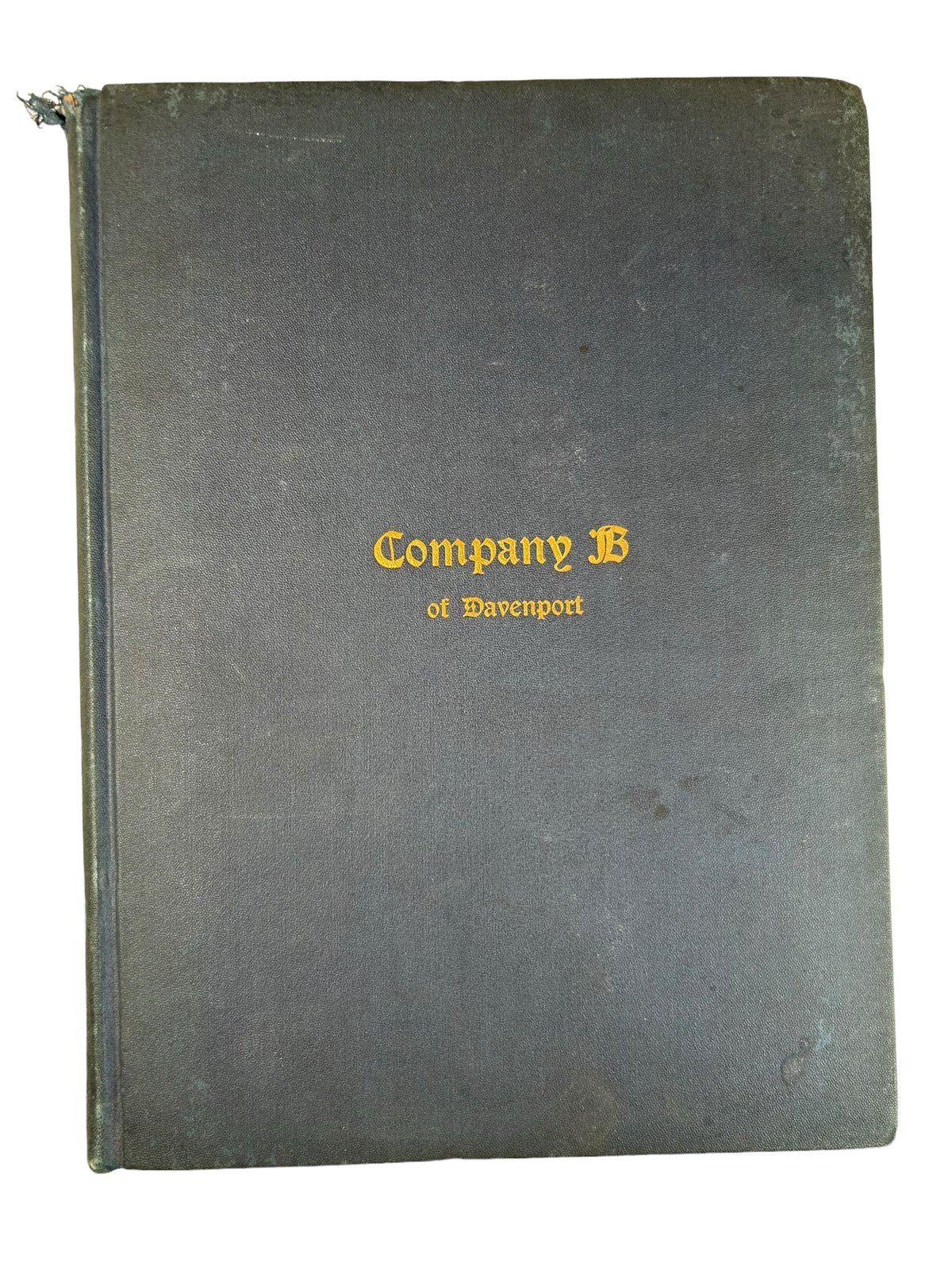 Company B of Davenport lowa - The Democrat Co.,IA - Scarce Ist Original, 1899