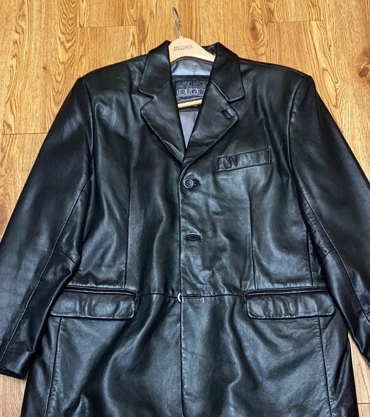 mens leather jacket