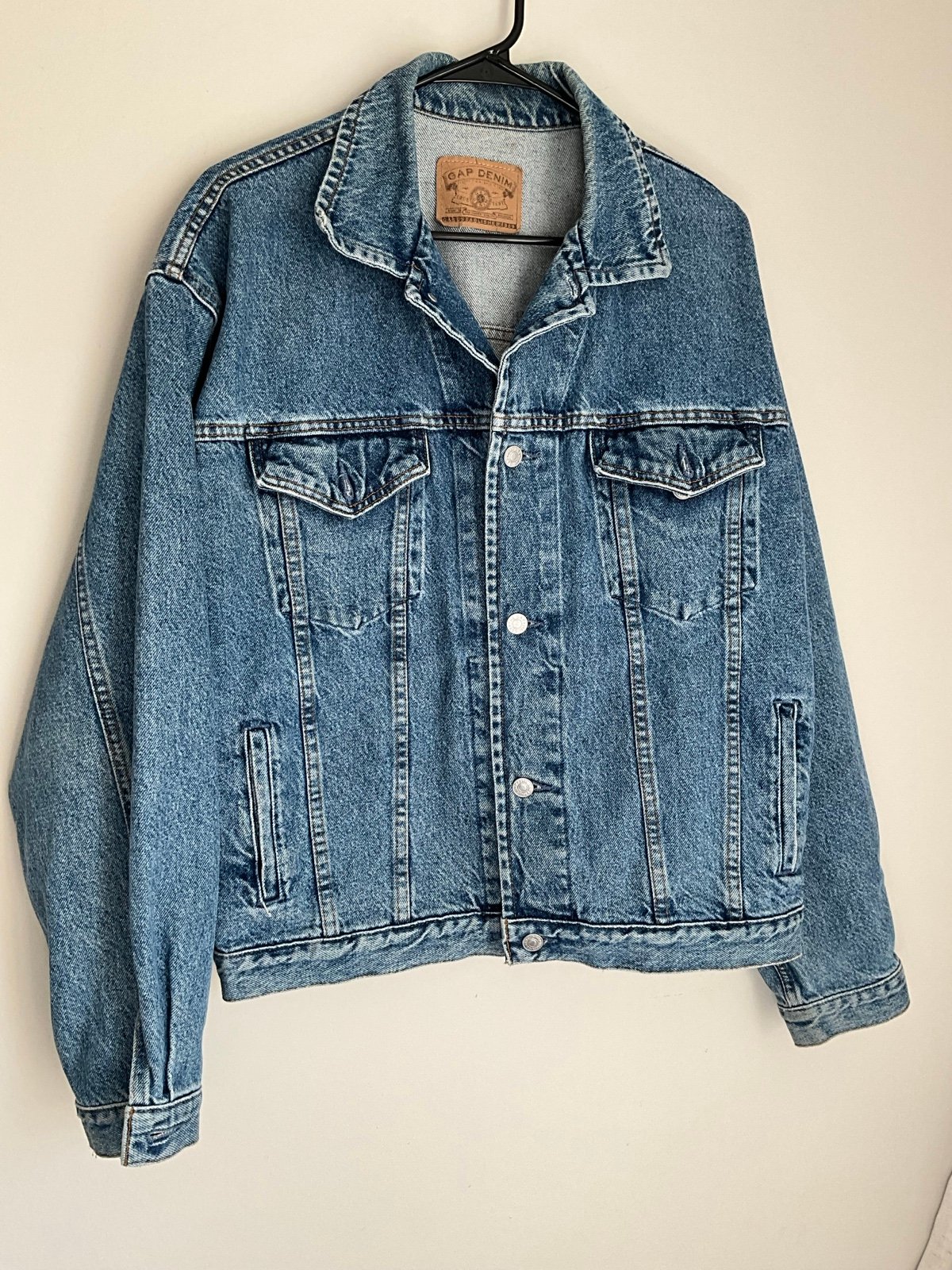 Vintage Mens Unisex Denim Gap Jean Jacket No Size