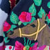 Rare Vintage 1992 Berek by Marta D Equestrian Horse Hand Knit Cotton Sweater L