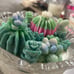 Vintage Crystal Candle