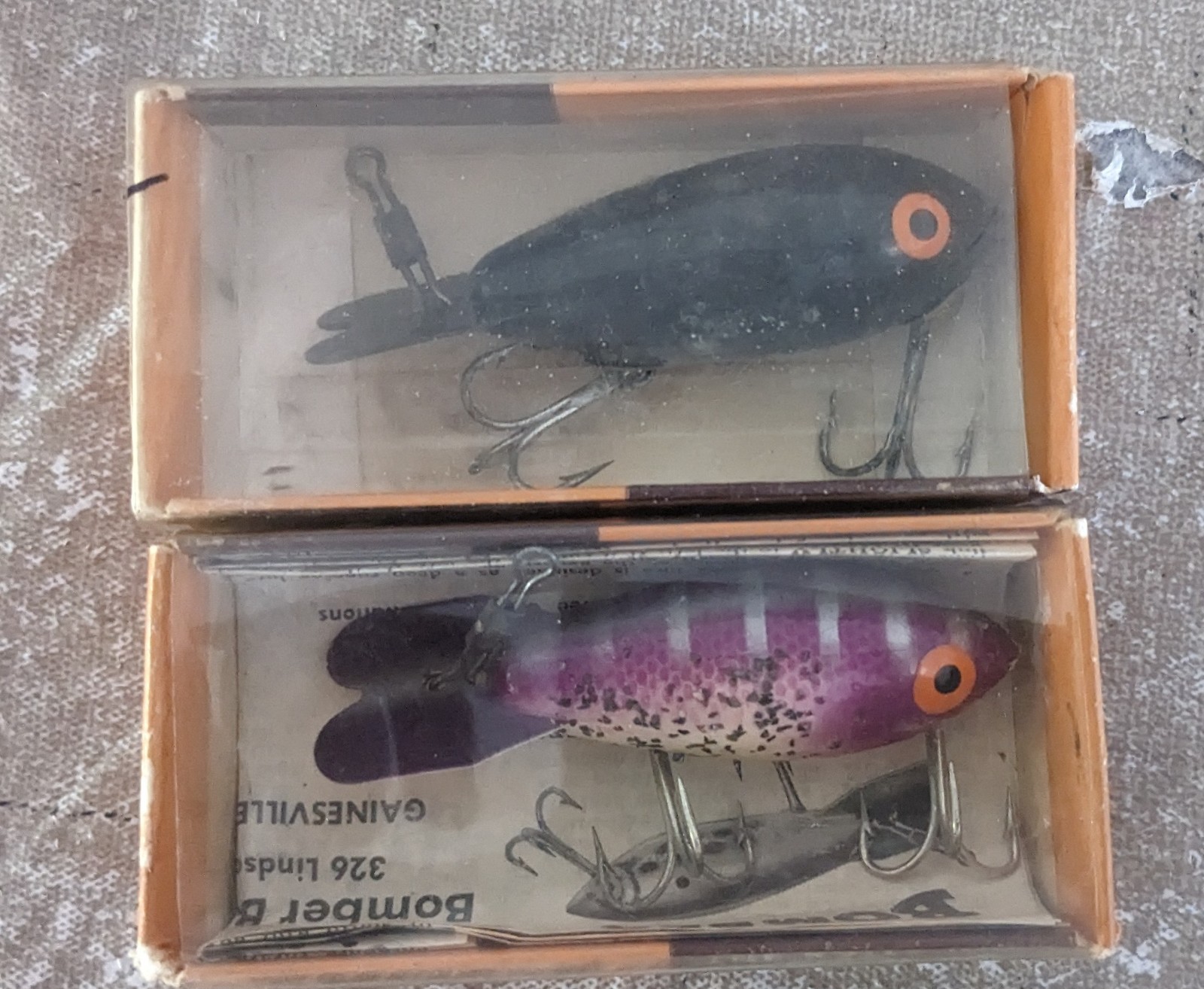 2 Vintage Bomber Fishing Lures In Original Package