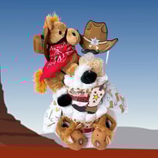 Cowboy Diaper Cake, Western Baby Shower, Farm Theme