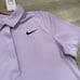 Q61 NWT Nike Women's Dri-FIT ADV Tour Jacquard Purple Golf Polo Shirt S Small