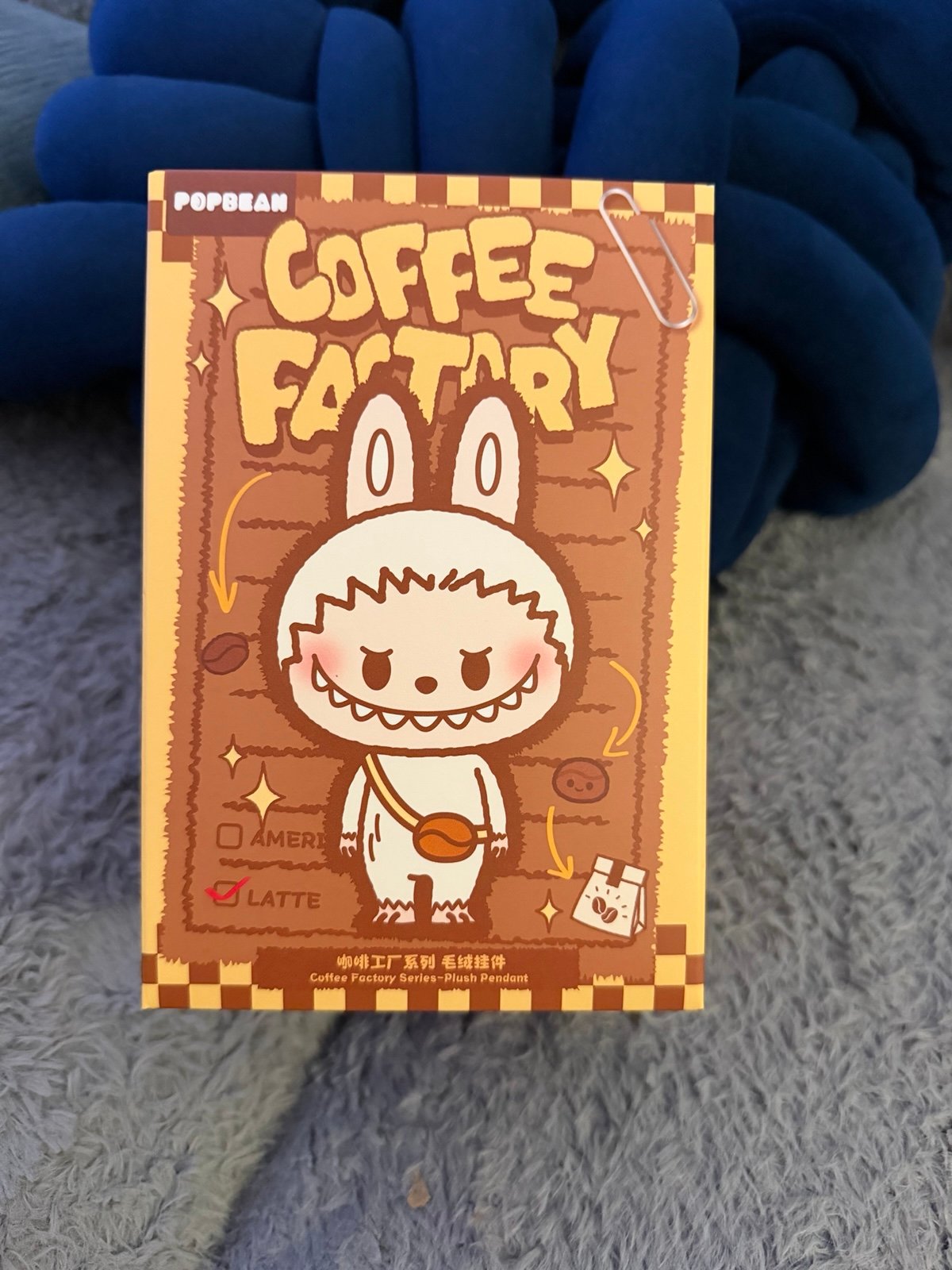 PopMart PopBean Coffee Factory Series Labubu. Dimoo Taster