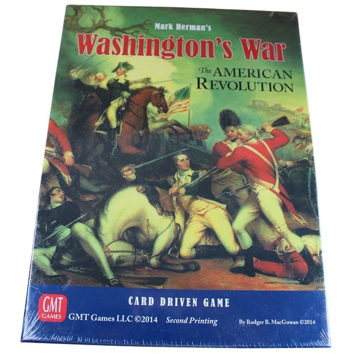 Washingtons War: The American Revolution Card Driven Strategy Game By GMT Games