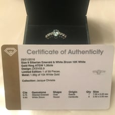 Siberian Emerald Ring
