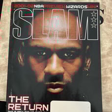SLAM magazine December 2001 - NBA Preview Michael Jordan