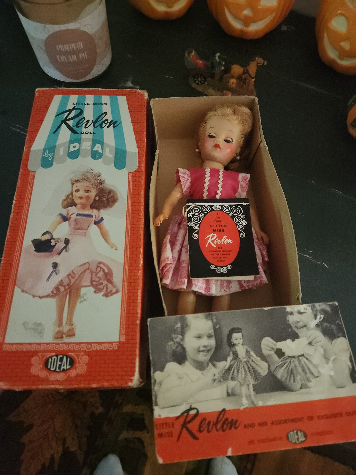 Vintage 1958 MIB Little Miss Revlon Platinum doll