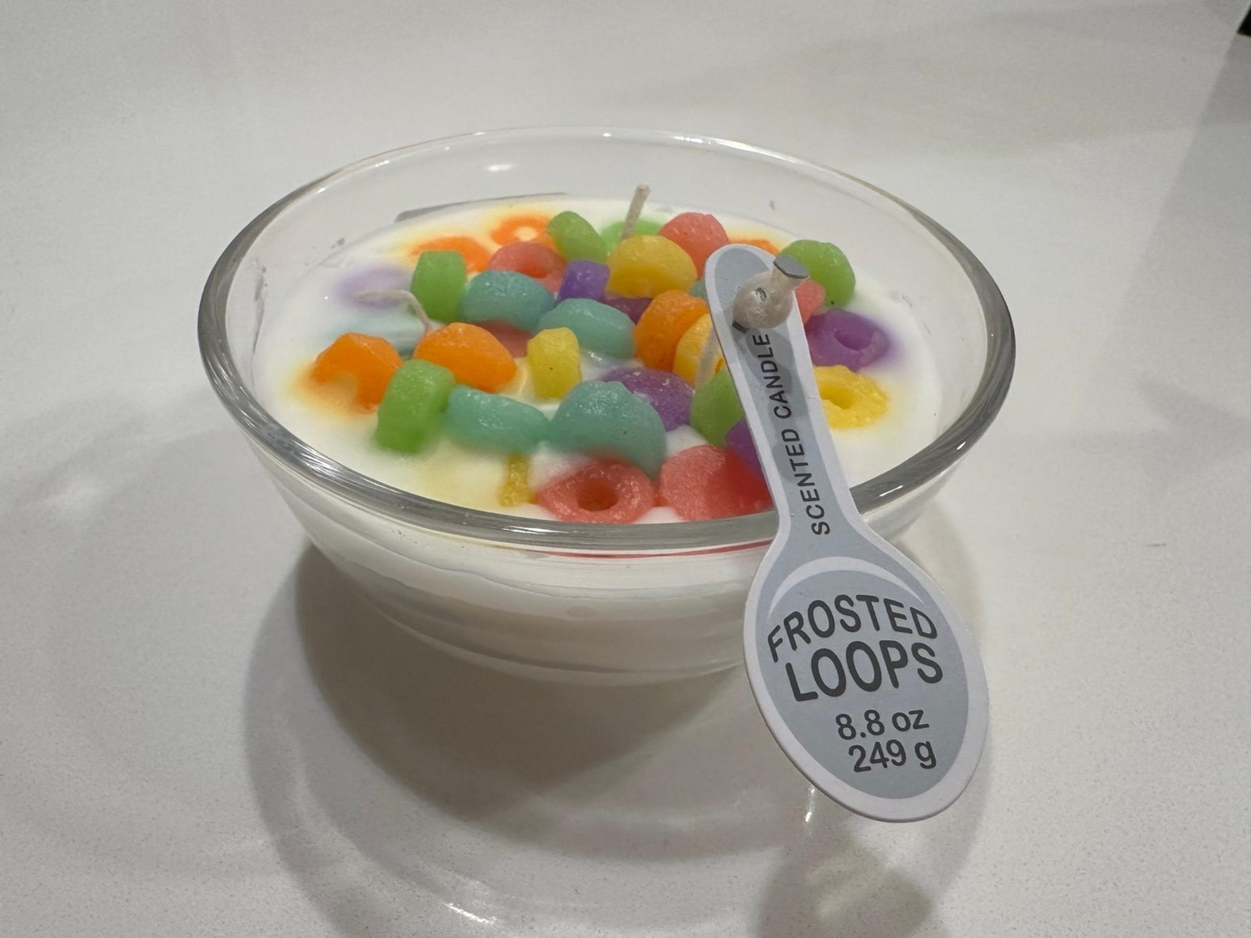 Frosted Fruit Loops Scented candle