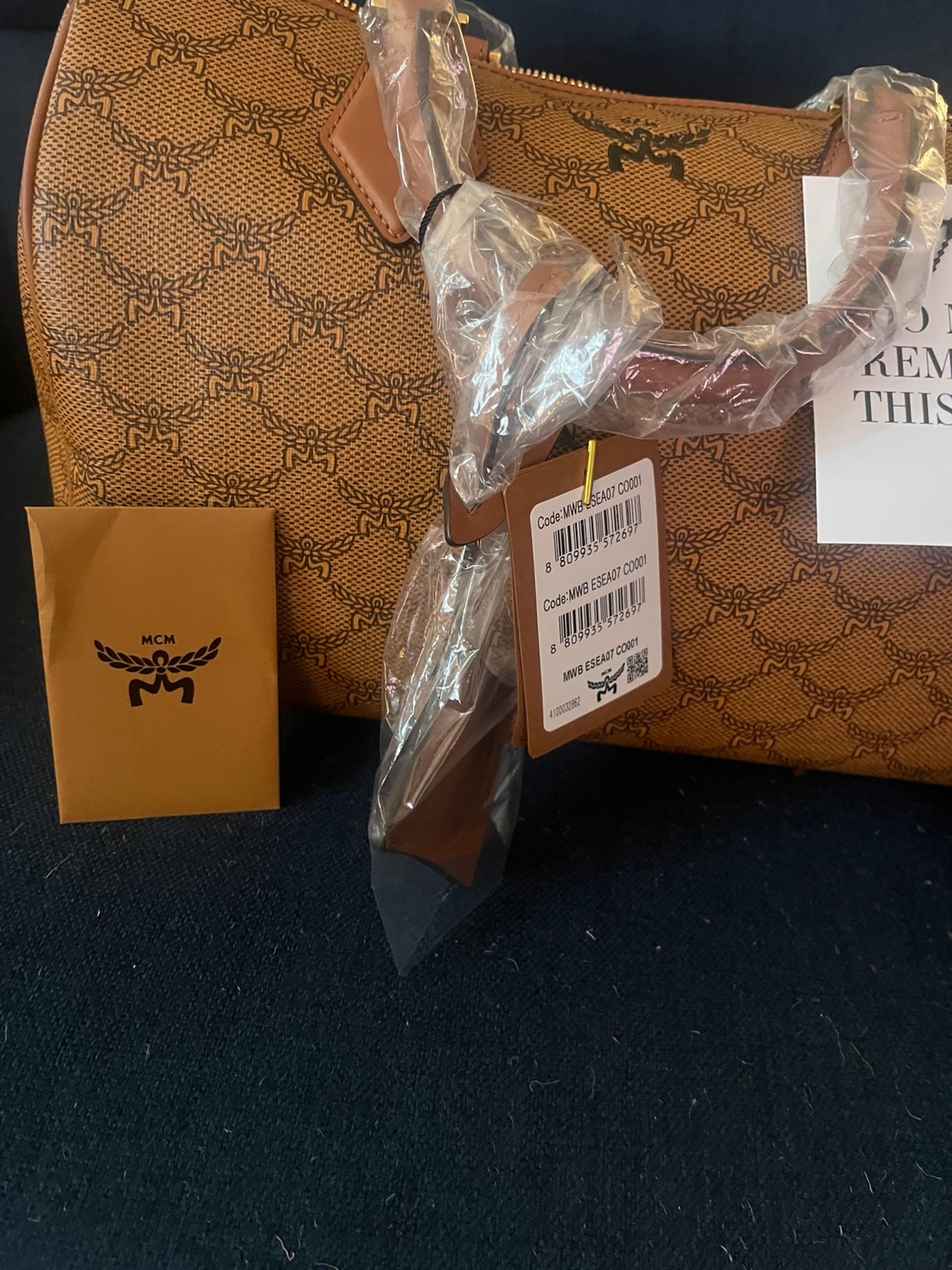 MCM ELLA BOSTON BAG IN LAURETOS - Medium