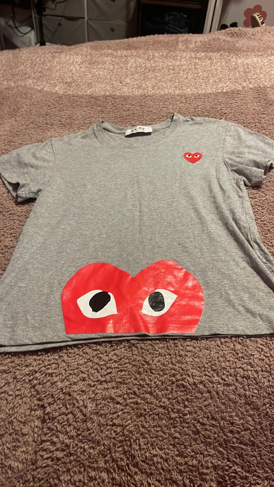 Comme des Garcons play t-shirt