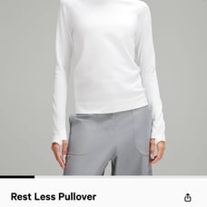 LIKE NEW Lululemon Rest Less Pullover
