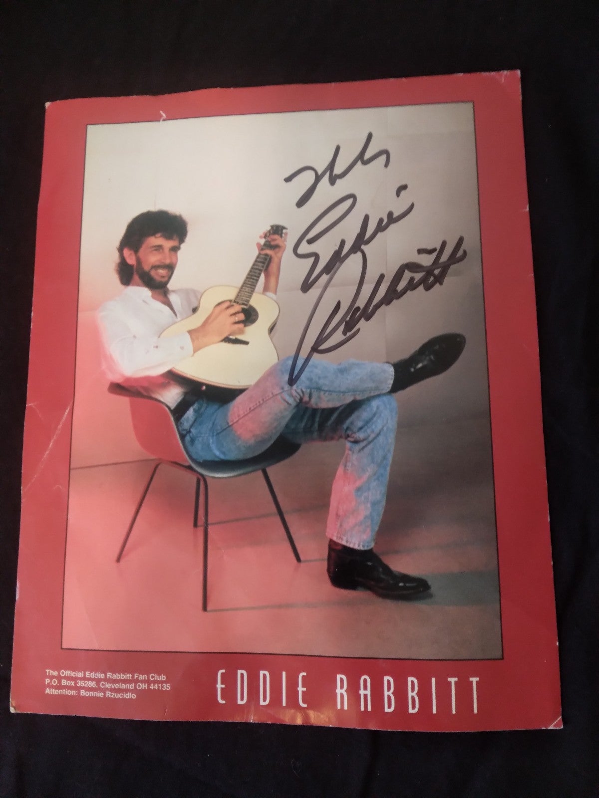 Celebrity autographed photo