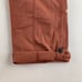 Eddie Bauer Blakely Fit Teracotta Orange Canvas Cargo Capri Pants Womens Size 6