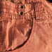 Eddie Bauer Blakely Fit Teracotta Orange Canvas Cargo Capri Pants Womens Size 6