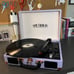 Purple and Rose Gold Victrola Record Player with FREE RECORD!!