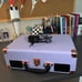 Purple and Rose Gold Victrola Record Player with FREE RECORD!!