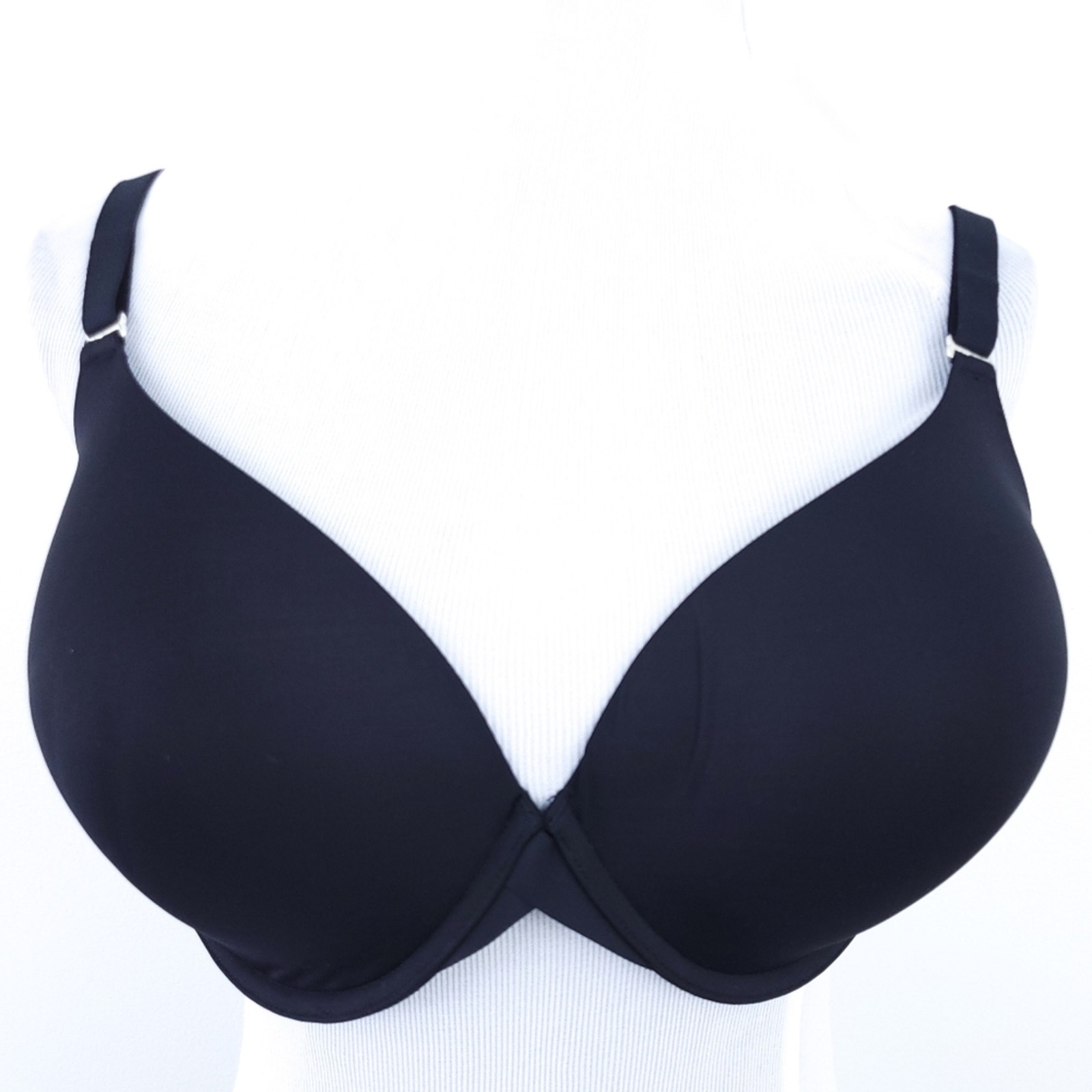 Soma Memorable Full Coverage Bra 42C Black Adjustable Straps, 3 Prong Closure