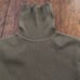 Jones New York Country olive green ribbed turtleneck sweater