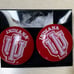 Rare vintage Indiana university Hoosier button earrings