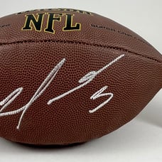 NFL Buffalo Bills Safety Damar Hamlin Signed Official Wilson Football JSA COA