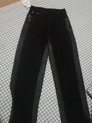 Loose and slim straight wide leg trousers