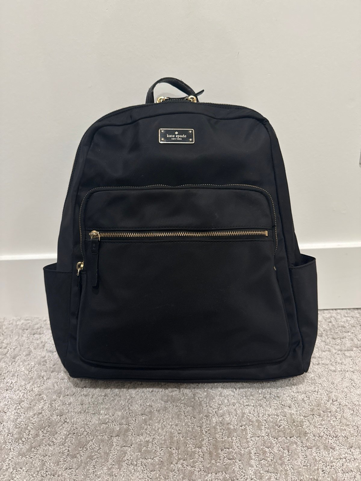 Kate Spade Black Backpack