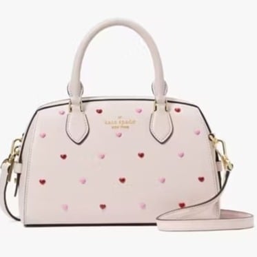 Limited ‼️ Kate Spade Madison Heart Studs Small Dolly Duffle KK211