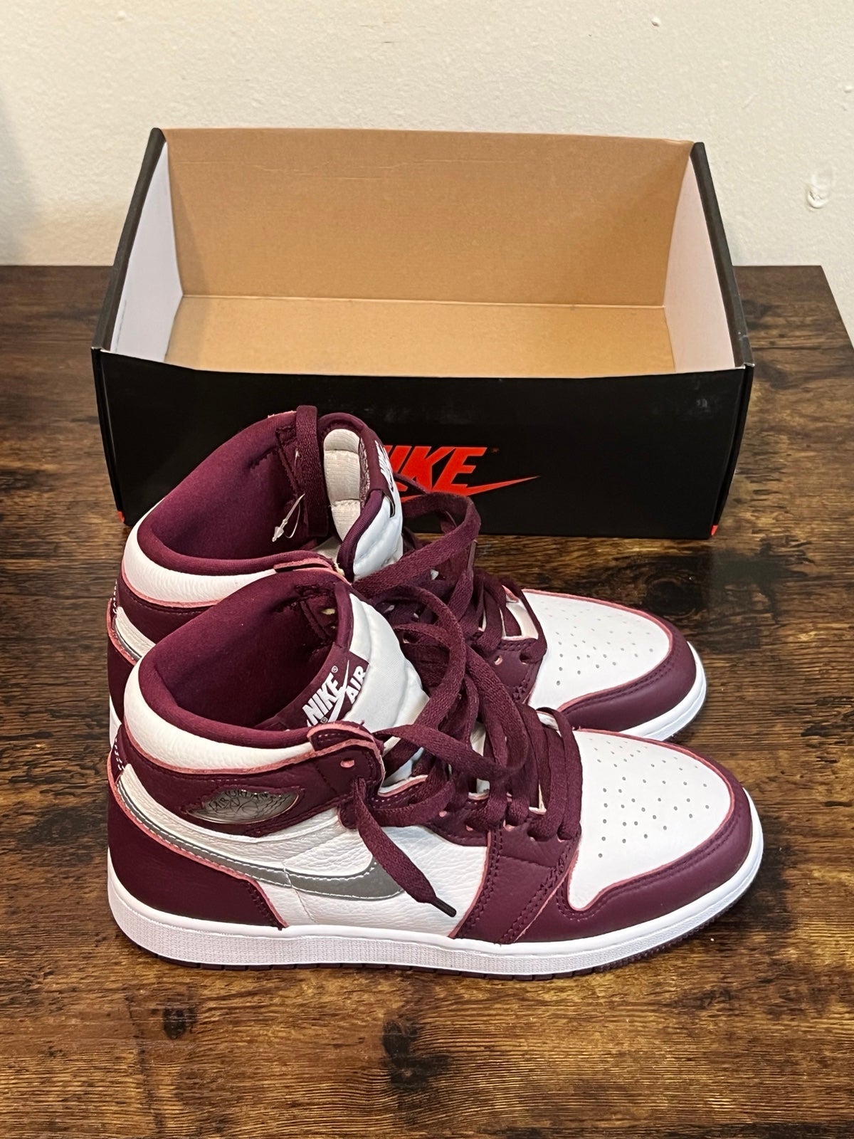 Jordan 1 Retro High Bordeaux GS 6Y