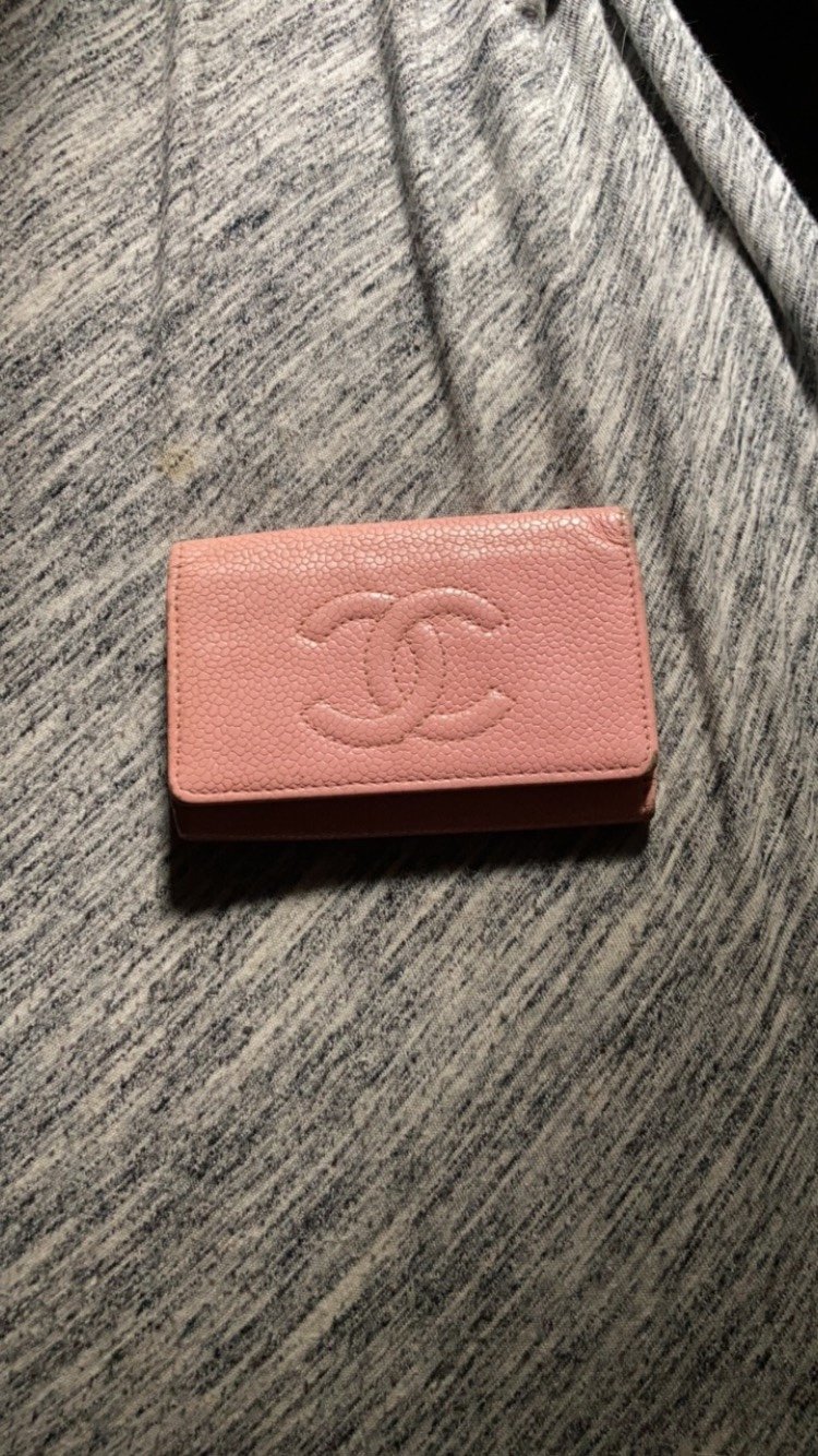 Chanel Pink Key Holder