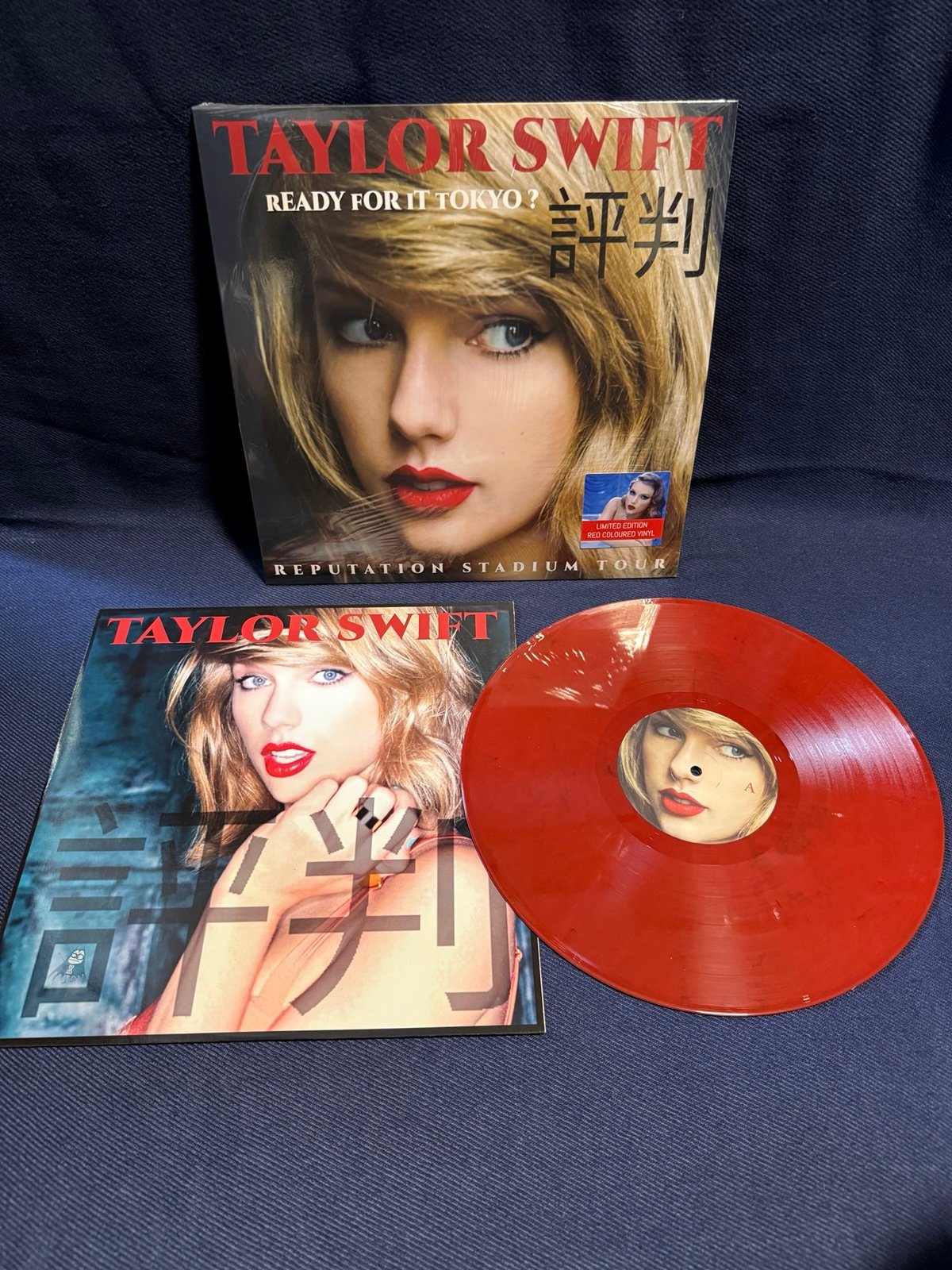 Taylor Swift - Ready for it Tokyo?, Reputation Stadium Tour, Red Vinyl