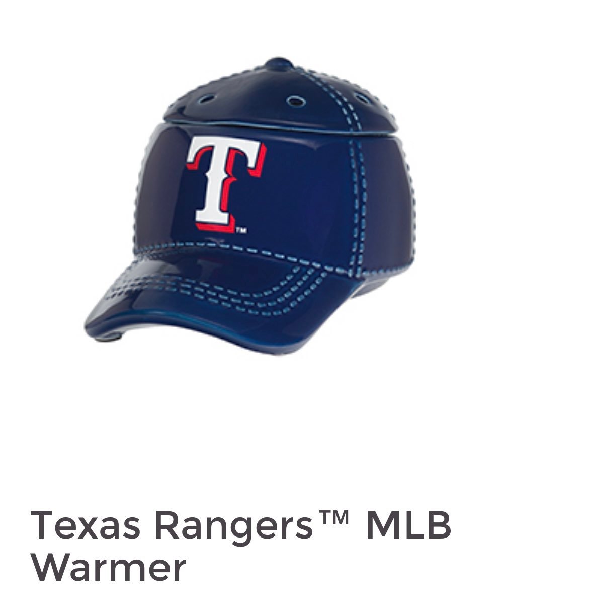 MLB Texas Rangers Scentsy Warmer