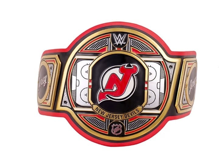 New Jersey Devils WWE Legacy Title Belt