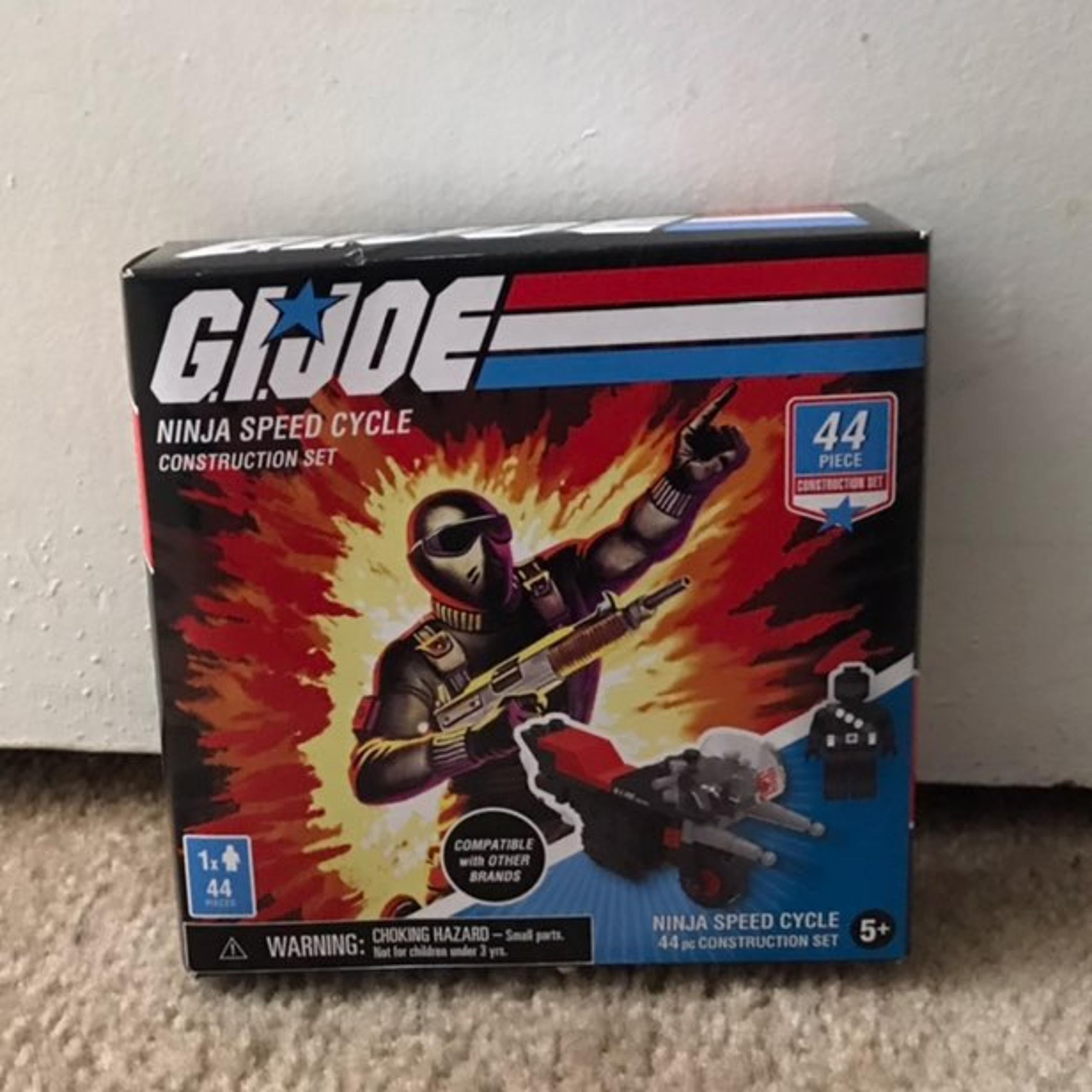 G.I. JOE SNAKE EYES NINJA SPEED CYCLE SET